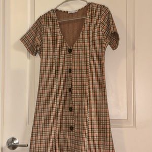 Zara Plaid Medium sized dress